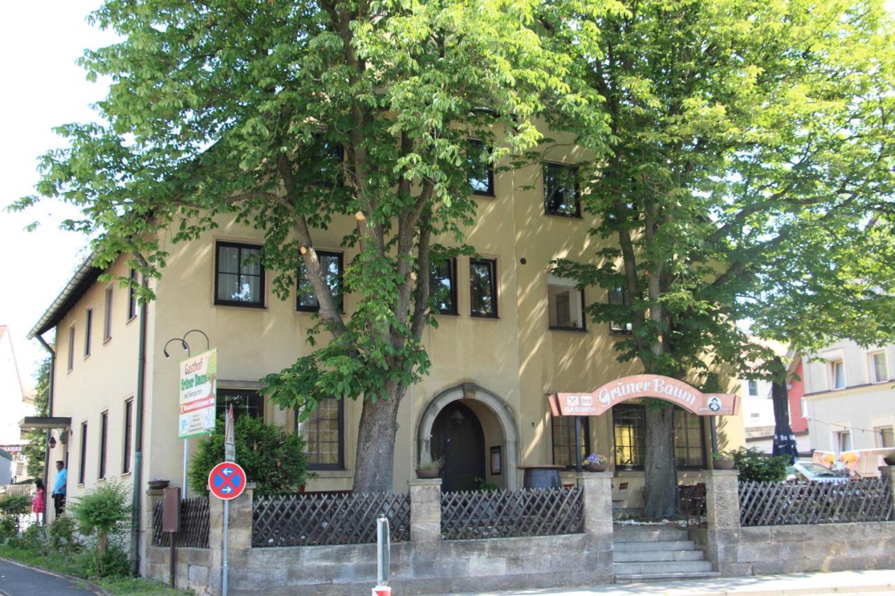 Gasthof Gruner Baum Bayreuth Exterior foto
